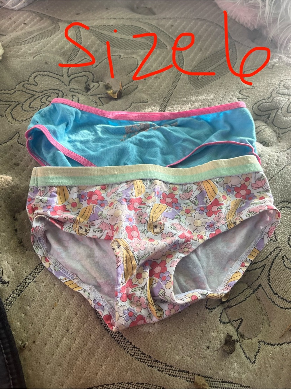Girls' 2-Pack Cotton Briefs - Pink & Blue